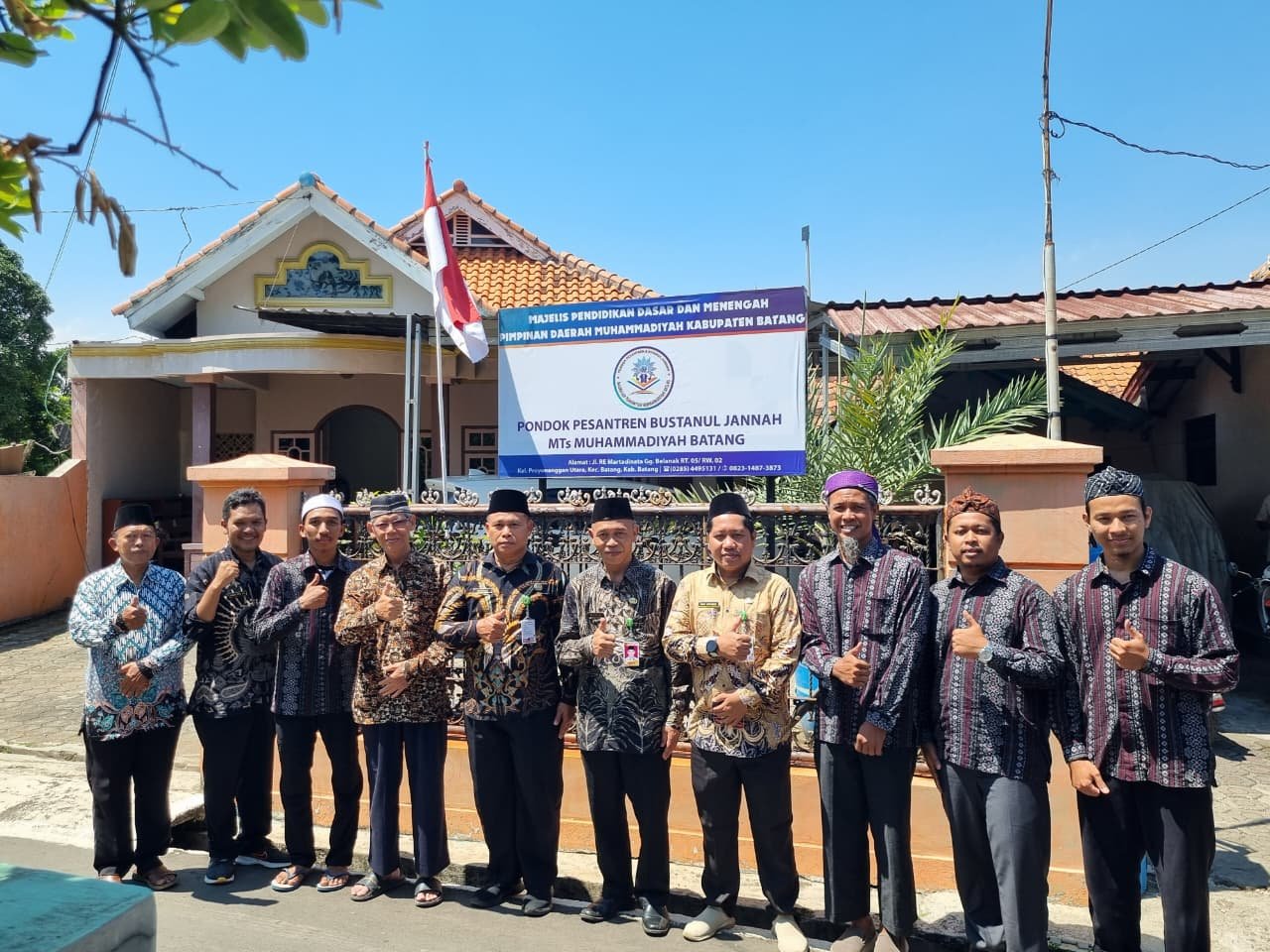 Visitasi Kemenag ke Pondok Pesantren Bustanul Jannah MTs Muhammadiyah Batang, Langkah Penting Menuju Legalitas Resmi